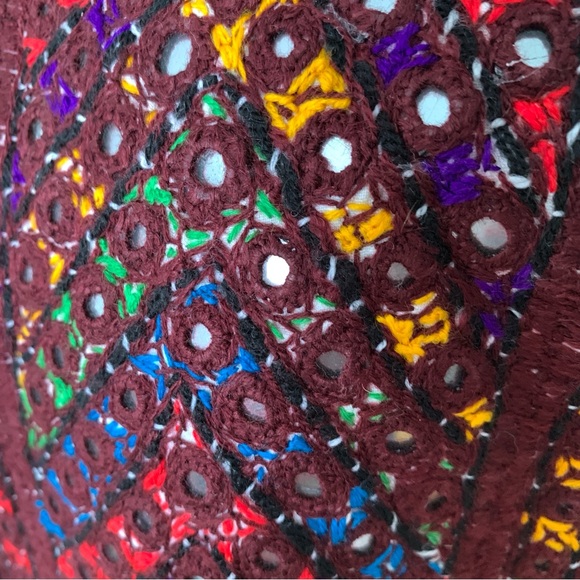 Tatreez Afghan Embroidered Dress Robe - Picture 9 of 9